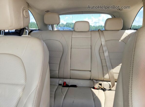 WDC0G4JB5JV057151 2018 MERCEDES-BENZ GLC-CLASS White Հետևի նստատեղերի տեսք