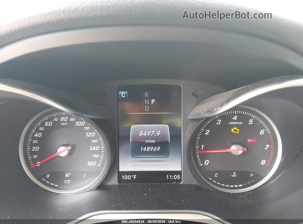 WDC0G4JB5JV080798 2018 MERCEDES-BENZ GLC 300 Gray Vista de los asientos traseros