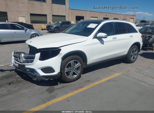 WDC0G4JB5K1000800 2019 MERCEDES-BENZ GLC 300 White Առջևի ձախ երեք քառորդ տեսարան