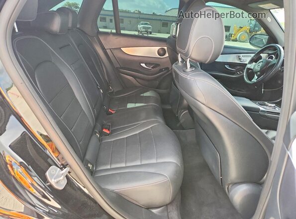 WDC0G4JB5KF631761 2019 MERCEDES-BENZ GLC-CLASS Black Vista interior trasera