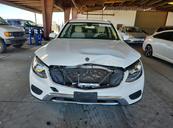 WDC0G4JB5KV133792 2019 MERCEDES-BENZ GLC-CLASS White Widok z przodu