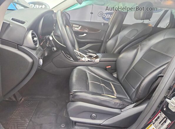 WDC0G4JB6GF016904 2016 MERCEDES-BENZ GLC-CLASS Black Front interior view
