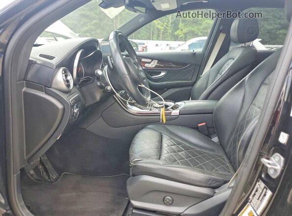 WDC0G4JB6HF256164 2017 MERCEDES-BENZ GLC-CLASS Black Front interior view