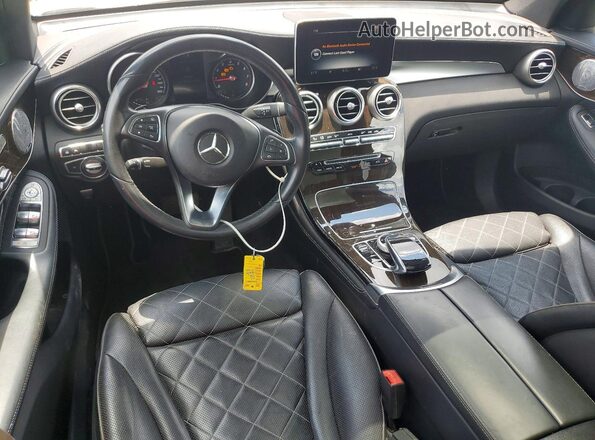 WDC0G4JB6HF256164 2017 MERCEDES-BENZ GLC-CLASS Black Dashboard view