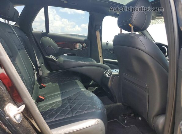 WDC0G4JB6HF256164 2017 MERCEDES-BENZ GLC-CLASS Black Rear seats view
