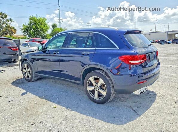 WDC0G4JB6HV004341 2017 MERCEDES-BENZ GLC-CLASS Blue Rear left