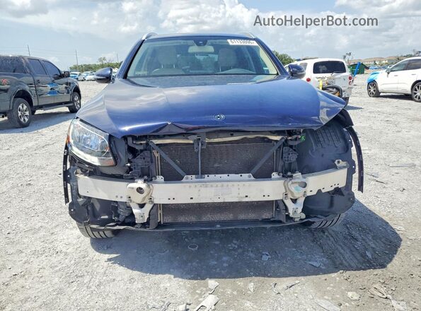 WDC0G4JB6HV004341 2017 MERCEDES-BENZ GLC-CLASS Blue Front view