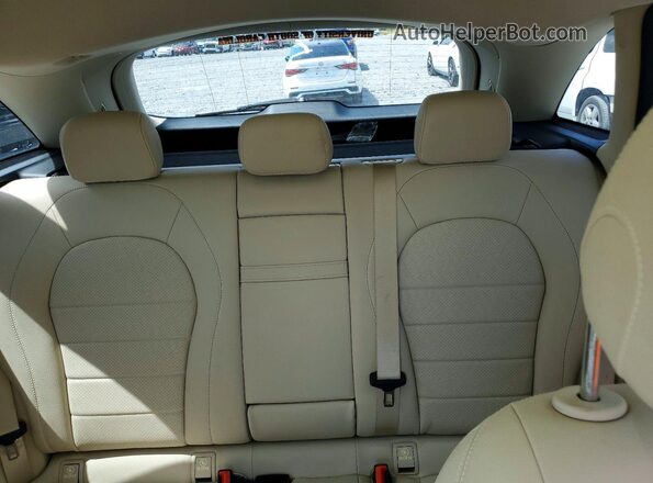 WDC0G4JB6HV004341 2017 MERCEDES-BENZ GLC-CLASS Blue Rear seats view