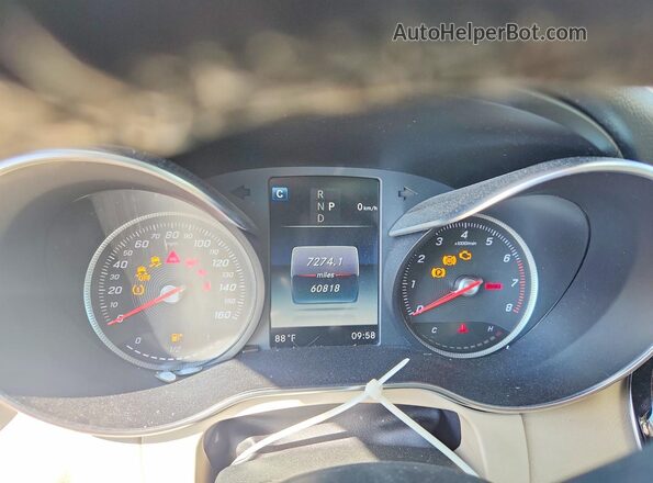 WDC0G4JB6JV036535 2018 MERCEDES-BENZ GLC-CLASS Угольный Вид щитка приборов
