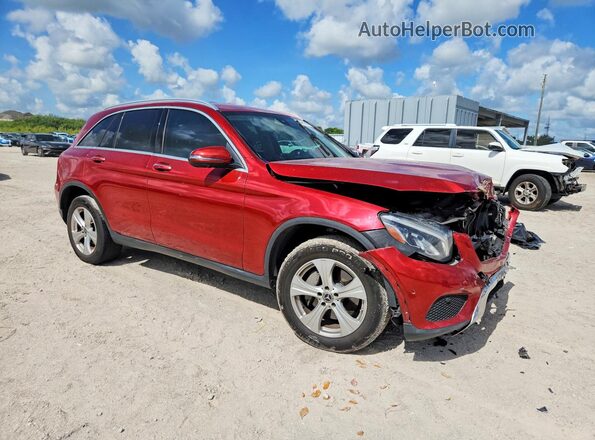 WDC0G4JB6JV057630 2018 MERCEDES-BENZ GLC-CLASS Red Передня права чверть