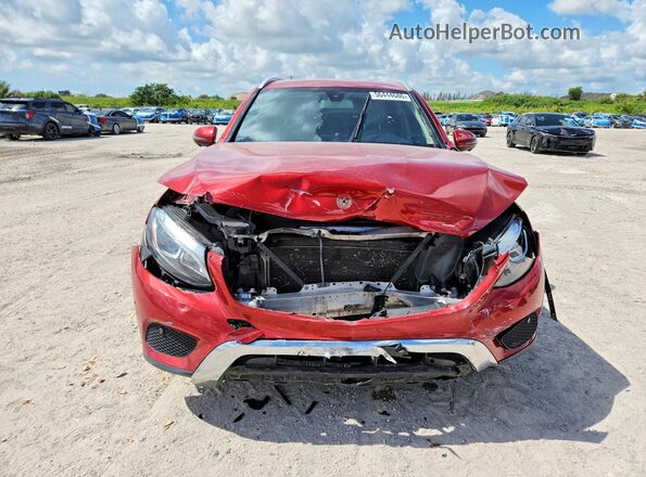 WDC0G4JB6JV057630 2018 MERCEDES-BENZ GLC-CLASS Red Вид спереду