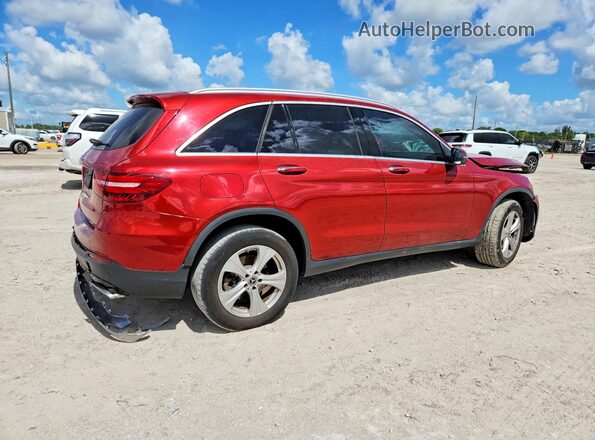 WDC0G4JB6JV057630 2018 MERCEDES-BENZ GLC-CLASS Red Задня права чверть