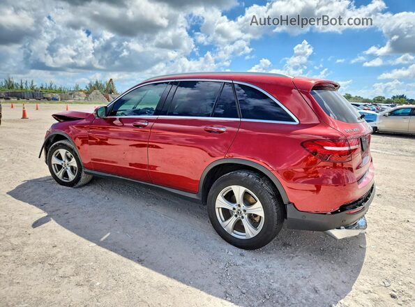 WDC0G4JB6JV057630 2018 MERCEDES-BENZ GLC-CLASS Red Задня ліва чверть
