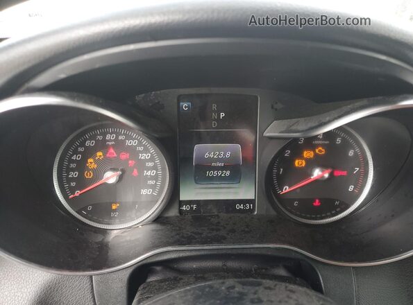 WDC0G4JB6JV081166 2018 MERCEDES-BENZ GLC-CLASS Черный Вид щитка приборов