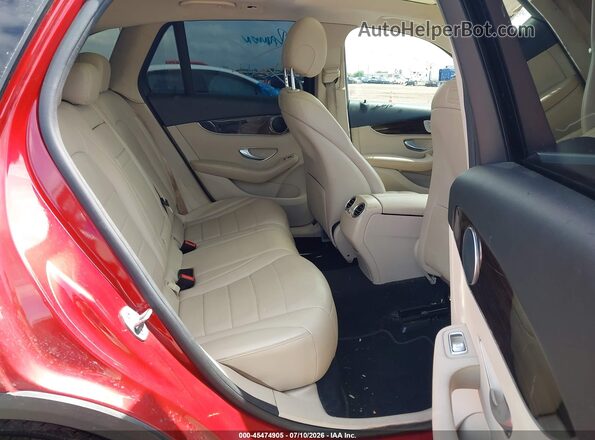 WDC0G4JB6KV120341 2019 MERCEDES-BENZ GLC 300 Red Widok naklejki z numerem VIN