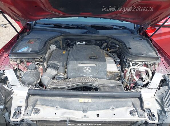 WDC0G4JB6KV120341 2019 MERCEDES-BENZ GLC 300 Red Widok z tyłu