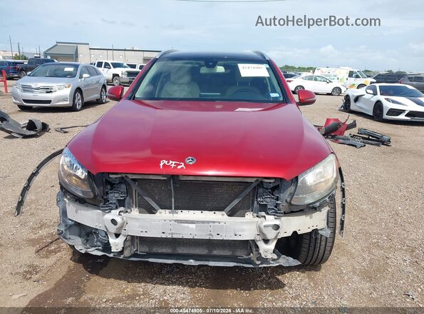 WDC0G4JB6KV120341 2019 MERCEDES-BENZ GLC 300 Red Widok wnętrza z tyłu