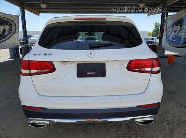 WDC0G4JB7HF124837 2017 MERCEDES-BENZ GLC-CLASS White Rear view