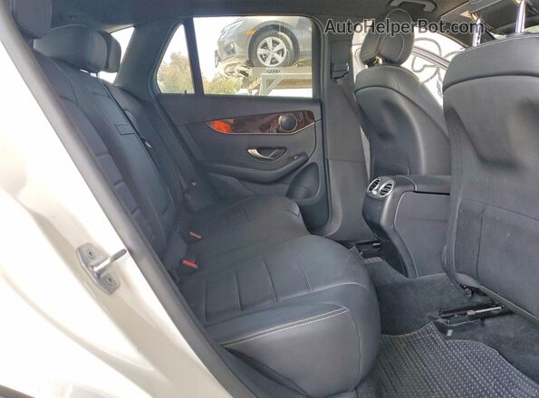 WDC0G4JB7HF124837 2017 MERCEDES-BENZ GLC-CLASS White Rear seats view