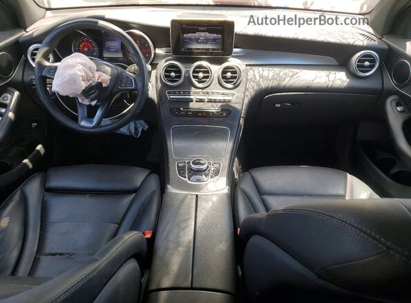WDC0G4JB7HF138852 2017 MERCEDES-BENZ GLC-CLASS Black Առջևի վահանակի տեսք