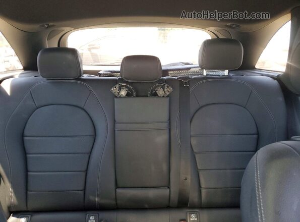 WDC0G4JB7HF138852 2017 MERCEDES-BENZ GLC-CLASS Black Հետևի նստատեղերի տեսք
