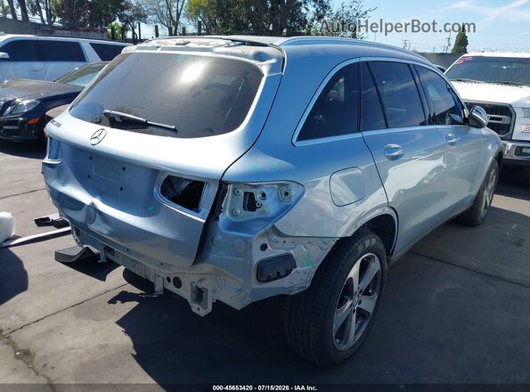 WDC0G4JB7HF177683 2017 MERCEDES-BENZ GLC 300 Silver Tył prawy