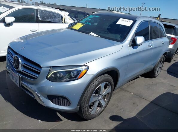 WDC0G4JB7HF177683 2017 MERCEDES-BENZ GLC 300 Silver Przód lewy