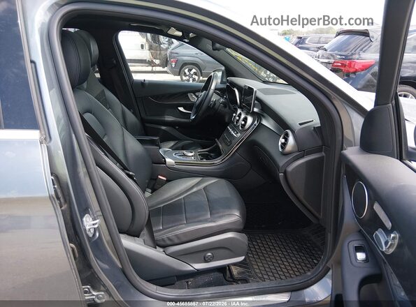 WDC0G4JB7JV103983 2018 MERCEDES-BENZ GLC 300 Gray Widok wnętrza z przodu