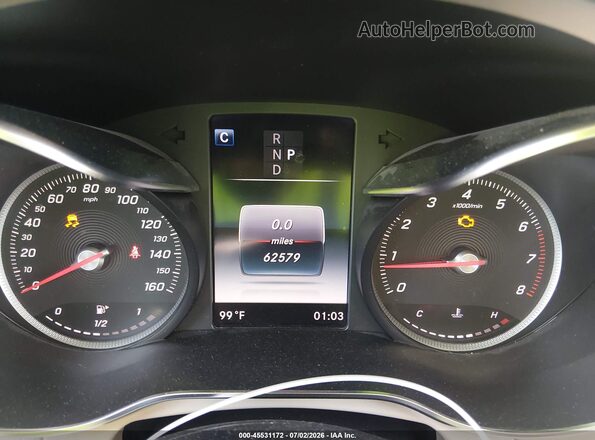 WDC0G4JB7K1000457 2019 MERCEDES-BENZ GLC 300 Dark Blue Вид задніх сидінь