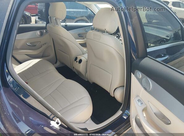 WDC0G4JB7K1000457 2019 MERCEDES-BENZ GLC 300 Dark Blue Вид наклейки з VIN-кодом