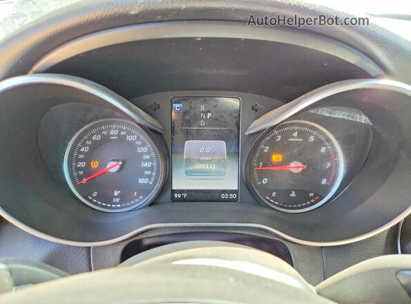 WDC0G4JB7K1005027 2019 MERCEDES-BENZ GLC-CLASS Black Вид щитка приладів