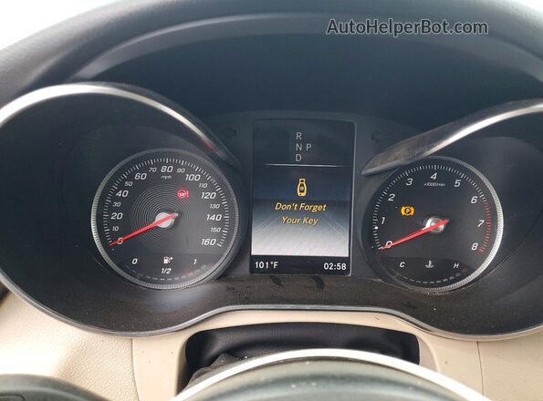 WDC0G4JB7KF543214 2019 MERCEDES-BENZ GLC-CLASS Белый Вид щитка приборов