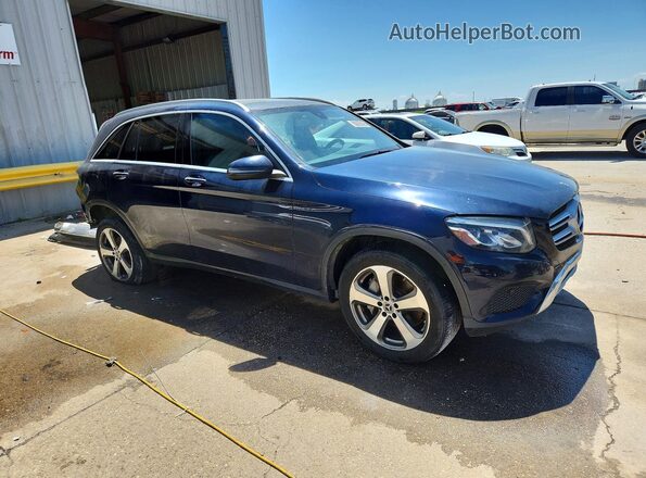 WDC0G4JB7KF614265 2019 MERCEDES-BENZ GLC-CLASS Синий Передняя правая четверть