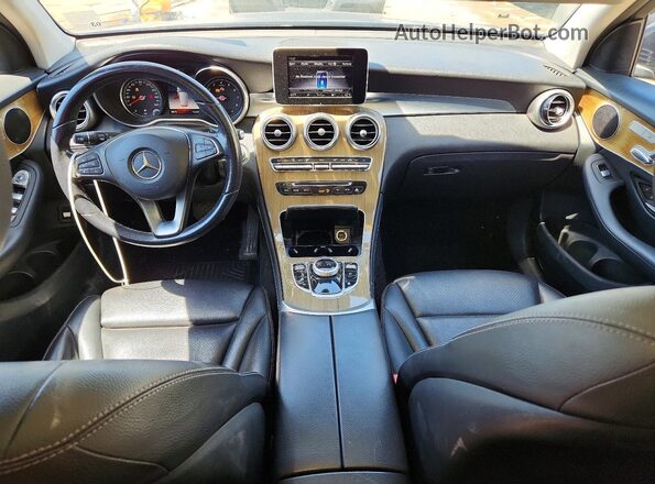 WDC0G4JB7KF614265 2019 MERCEDES-BENZ GLC-CLASS Синий Вид панели приборов