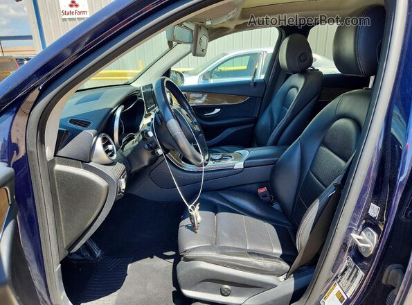 WDC0G4JB7KF614265 2019 MERCEDES-BENZ GLC-CLASS Синий Вид салона спереди