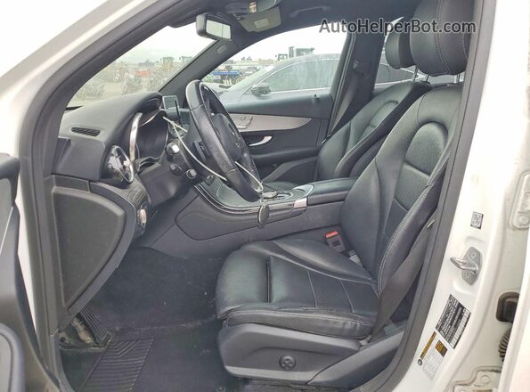 WDC0G4JB7KV132434 2019 MERCEDES-BENZ GLC-CLASS White Widok wnętrza z przodu