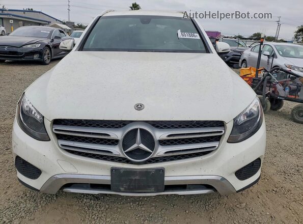 WDC0G4JB7KV132434 2019 MERCEDES-BENZ GLC-CLASS White Widok z przodu