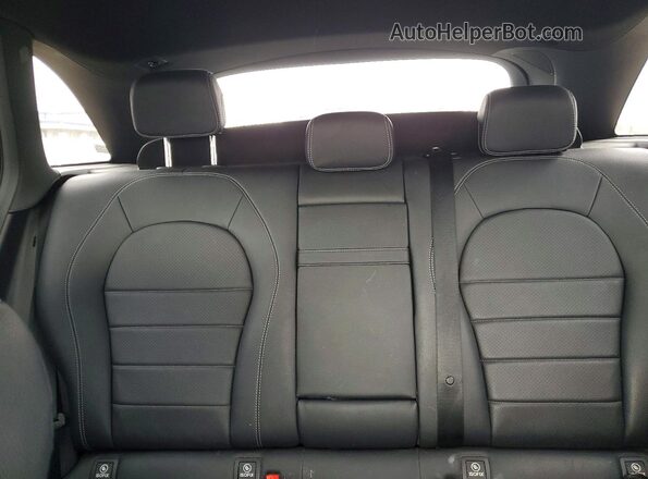 WDC0G4JB7KV132434 2019 MERCEDES-BENZ GLC-CLASS White Widok tylnych siedzeń