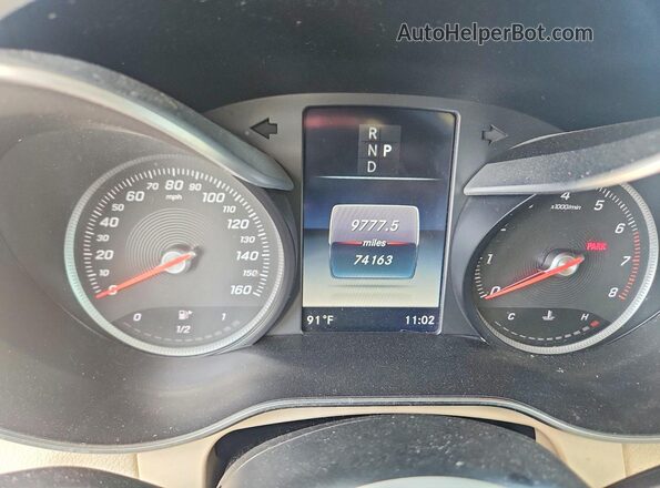 WDC0G4JB7KV161156 2019 MERCEDES-BENZ GLC-CLASS Gray Սարքավորումների վահանակի տեսք