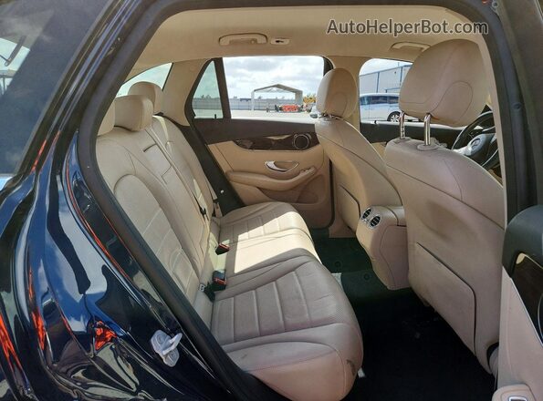 WDC0G4JB8GF007251 2016 MERCEDES-BENZ GLC-CLASS Blue Rear seats view