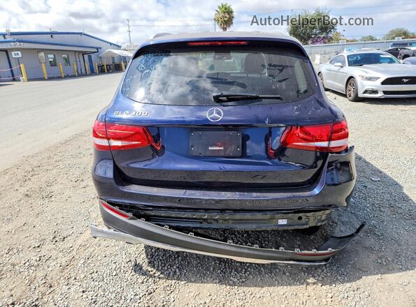 WDC0G4JB8GF007251 2016 MERCEDES-BENZ GLC-CLASS Blue Rear view