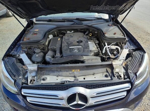 WDC0G4JB8GF007251 2016 MERCEDES-BENZ GLC-CLASS Blue Rear interior view