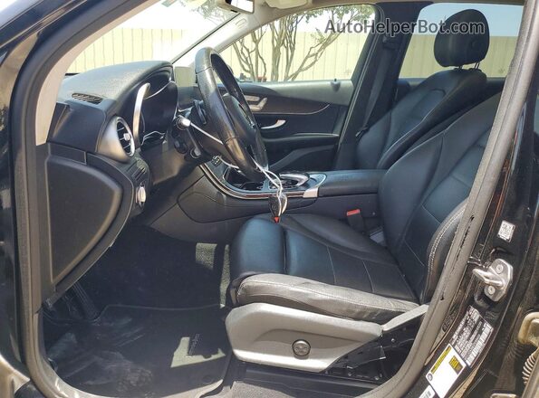 WDC0G4JB8GF095492 2016 MERCEDES-BENZ GLC-CLASS Black Вид салону спереду