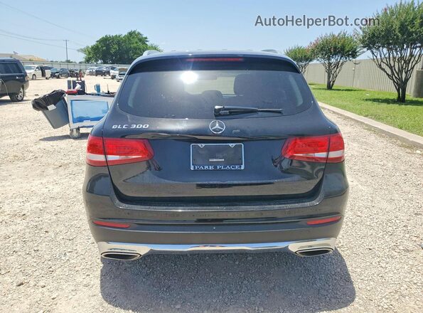 WDC0G4JB8GF095492 2016 MERCEDES-BENZ GLC-CLASS Black Вид ззаду