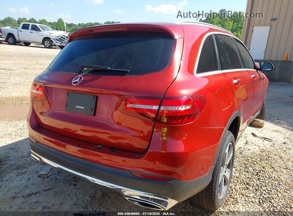 WDC0G4JB8HF126662 2017 MERCEDES-BENZ GLC 300 Red Trasero derecho
