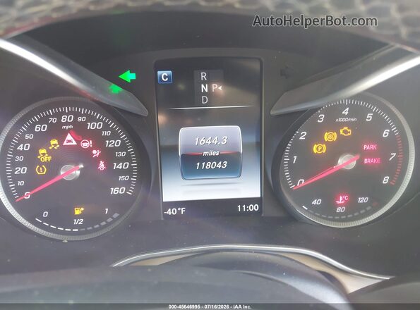 WDC0G4JB8HF126662 2017 MERCEDES-BENZ GLC 300 Red Vista de los asientos traseros