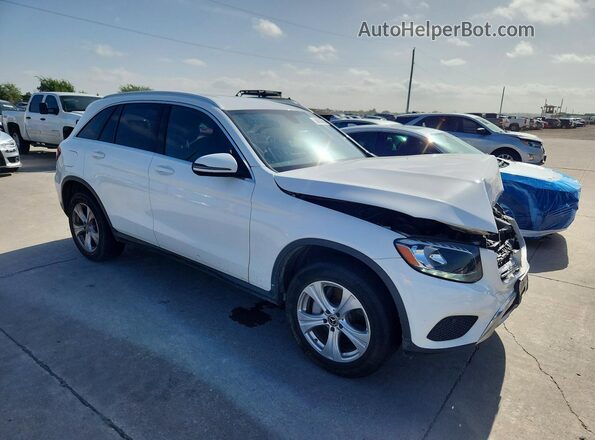 WDC0G4JB8JV086594 2018 MERCEDES-BENZ GLC-CLASS White Przód prawy