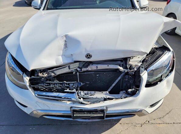 WDC0G4JB8JV086594 2018 MERCEDES-BENZ GLC-CLASS White Widok wnętrza z tyłu