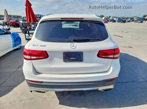 WDC0G4JB8JV086594 2018 MERCEDES-BENZ GLC-CLASS White Widok z tyłu