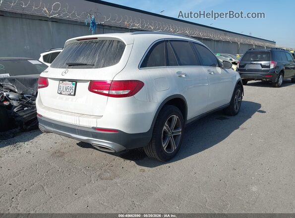 WDC0G4JB8KF609480 2019 MERCEDES-BENZ GLC 300 White Trasero derecho